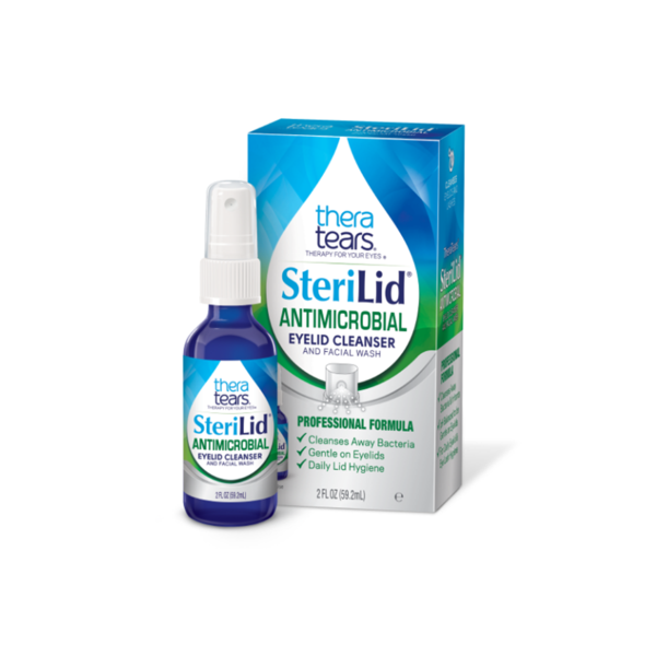 TheraTears SteriLid Antimicrobial Eyelid Cleanser and Facial Wash 2oz